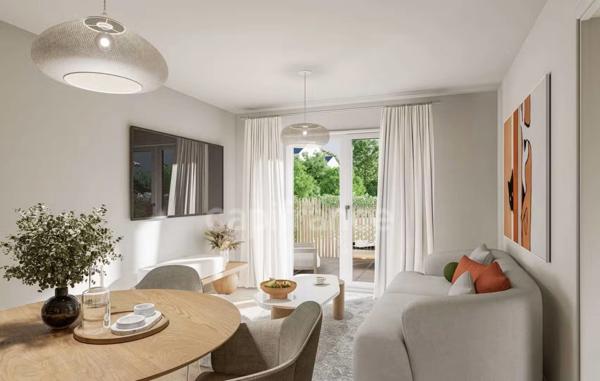 Dpt Finistère (29), à vendre QUIMPER appartement T2 bis de 42 m² habitable - Terrasse 18 m² Parking souterrain.