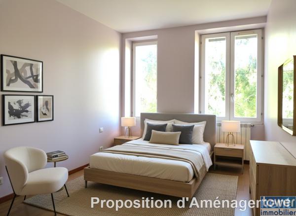 Appartement lumineux 3 pièces – 70 m² – Calme, vue sur jardin, commodités à pied – DPE C