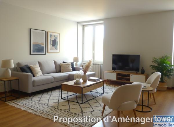 Appartement lumineux 3 pièces – 70 m² – Calme, vue sur jardin, commodités à pied – DPE C