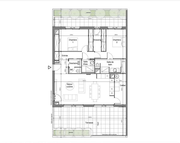 Appartement à vendre 3 pièces 101 m² Uzès