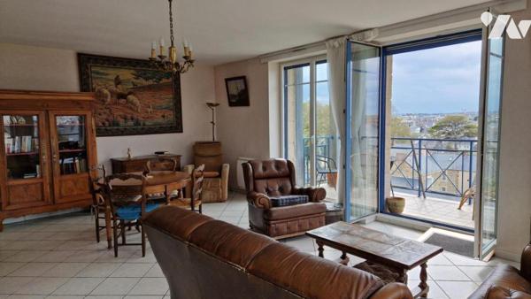 SAINT MALO - PARAME - Appartement T3 (76m²) - Balcon (ouest) - Vue surplombante - Garage