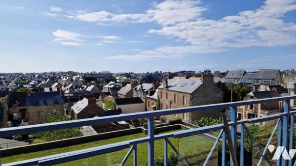 SAINT MALO - PARAME - Appartement T3 (76m²) - Balcon (ouest) - Vue surplombante - Garage