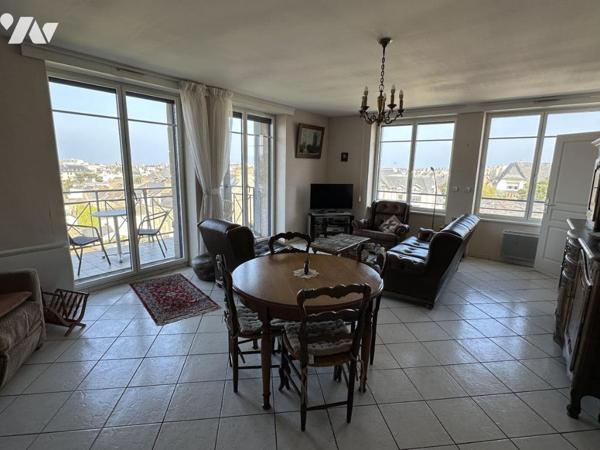 SAINT MALO - PARAME - Appartement T3 (76m²) - Balcon (ouest) - Vue surplombante - Garage