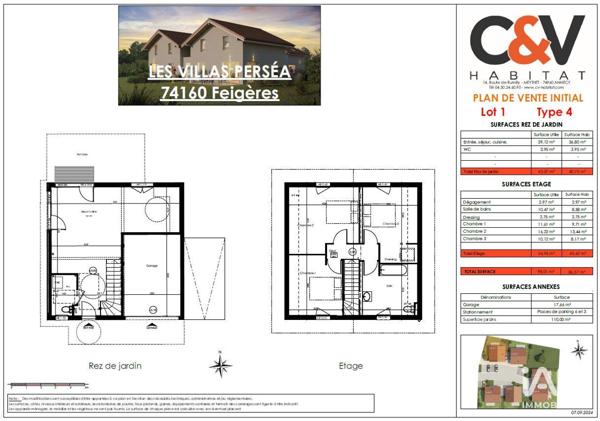 Maison à vendre 4 pièces 100 m² Feigères