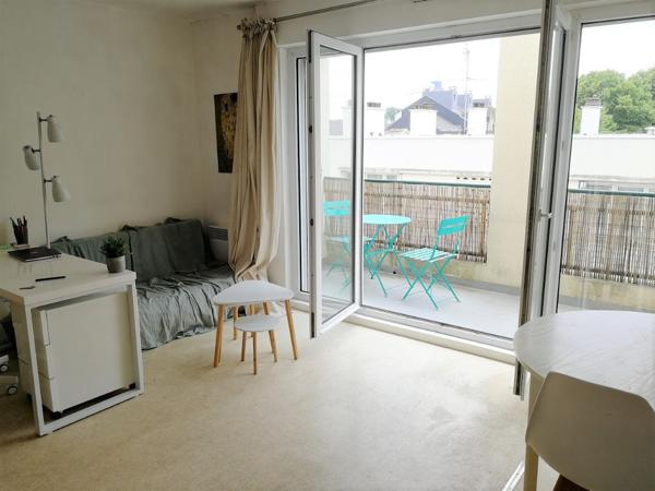 À VENDRE NANTES SAINT-FELIX/ERDRE LUMINEUX APPARTEMENT TYPE 1 AVEC BALCON ET PARKING