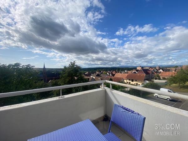 3%COM Joli F4 au centre de Hochfelden avec balcon - garage et cave Hochfelden (67270)