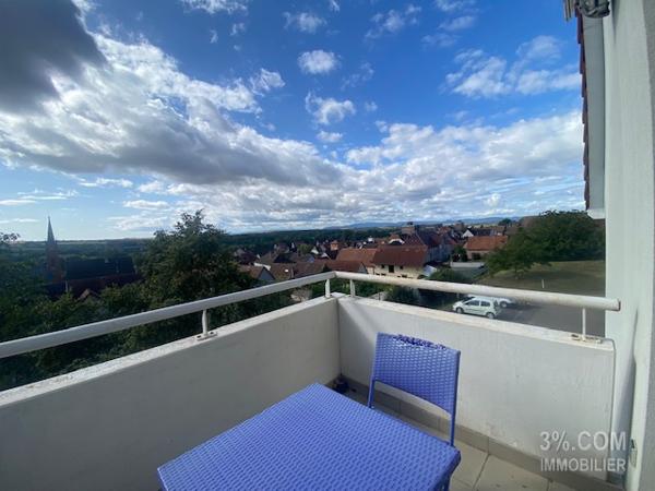 3%COM Joli F4 au centre de Hochfelden avec balcon - garage et cave Hochfelden (67270)