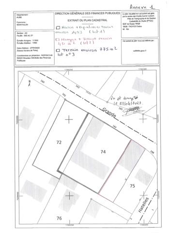 Maison ancienne en pans de bois avec studio indépendant, dépendances et terrain constructible.