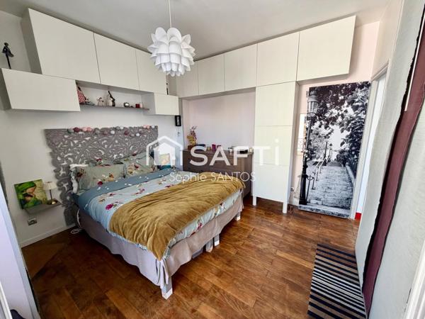2 pièces - duplex - 35 m2 - centre ville