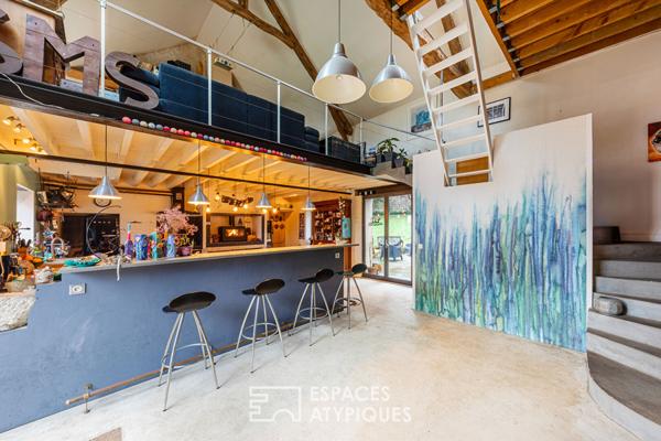 Corps de ferme rénové dans le Vexin