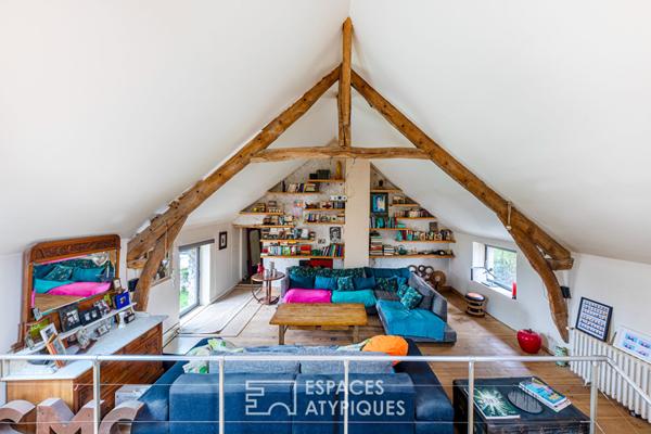 Corps de ferme rénové dans le Vexin