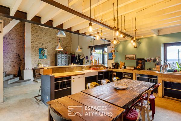 Corps de ferme rénové dans le Vexin