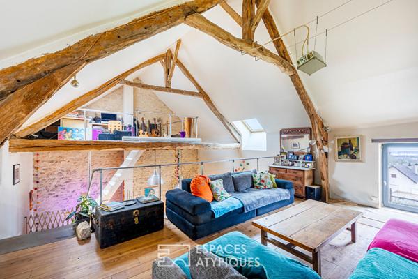 Corps de ferme rénové dans le Vexin