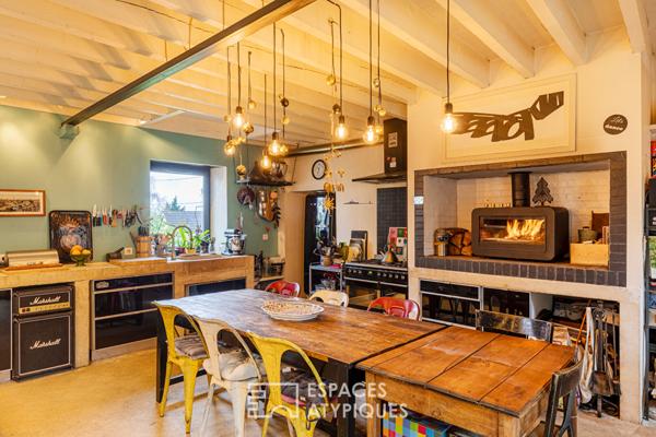 Corps de ferme rénové dans le Vexin