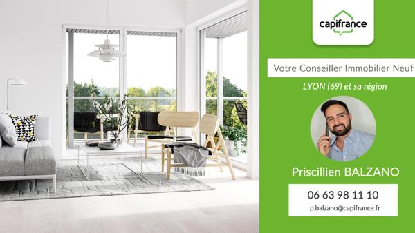 Appartement à vendre T3 de 70,79 m², SAINT DIDIER AU MONT D'OR (69)