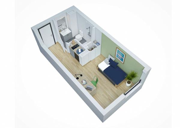 APPARTEMENT T1 - A VENDRE INVESTISSEMENT LOCATIF EN LMNP