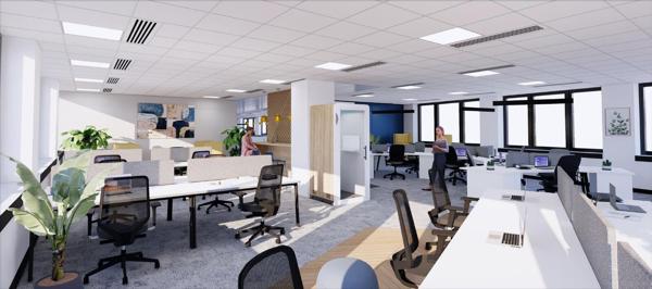 Bureaux flexibles à louer - PICTO - Immeuble tertiaire certifié HQE avec services premium - Paris 19