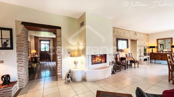 Domaine de prestige avec manoir, gîte et cottage sur 2,2 hectares de terrain paysager – Lot-et-Garonne