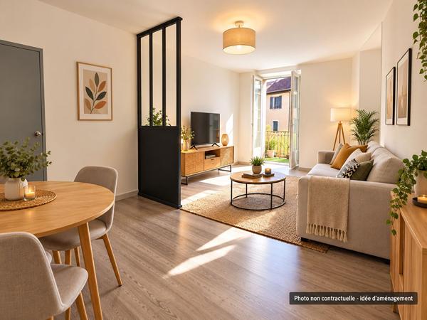 APPARTEMENT T3 LE PONT DE BEAUVOISIN - 3 pièce(s) - 56 m2