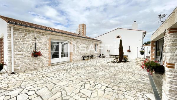 Maison plain pied 2 ch. proche centre ville