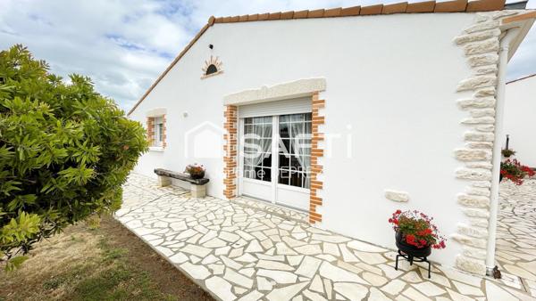 Maison plain pied 2 ch. proche centre ville