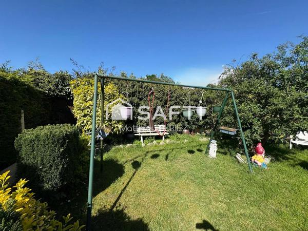 Maison semi-individuelle 120 m² jardin 2 garages