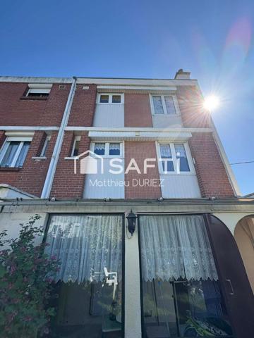 Maison semi-individuelle 120 m² jardin 2 garages