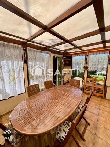 Maison semi-individuelle 120 m² jardin 2 garages