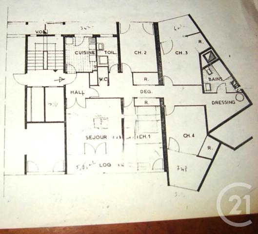 Appartement F7 à vendre  7 pièces - 135,23 m2 MARSEILLE - 13012