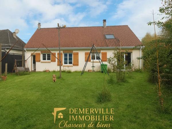 Exclusivité proche Montreuil-sur-Mer avec 3 chambres de plain-pied