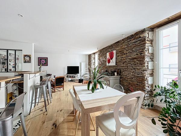 NANTES - VIARME / Appartement 3 pièces deux chambres 90m² COUP DE COEUR