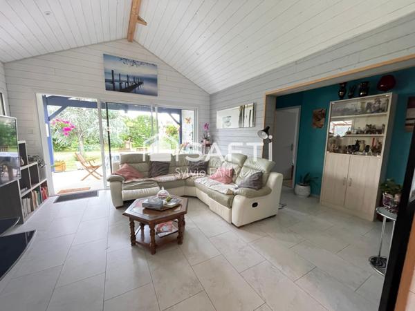 Villa ossature bois T5 sur grand terrain au calme