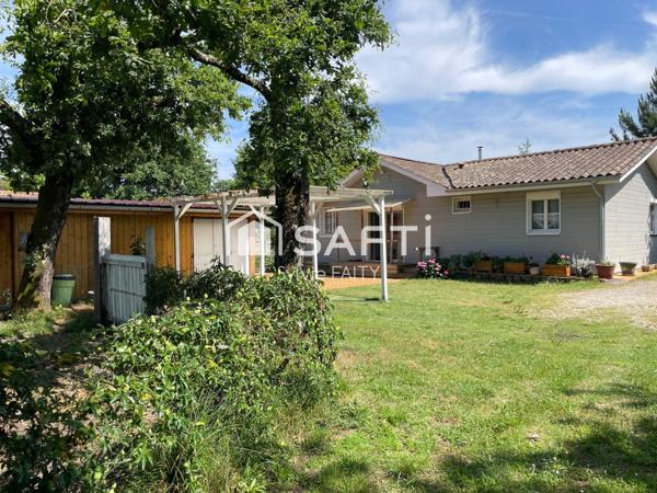 Villa ossature bois T5 sur grand terrain au calme