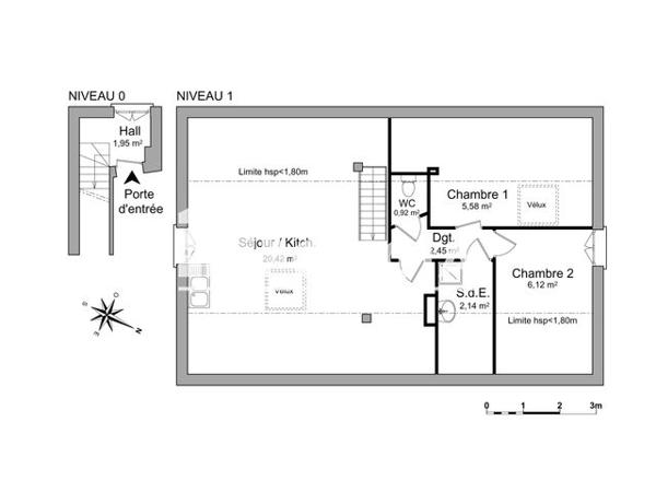 Location Appartement 3 pièces 39.6 m² - 441 AVENUE DE LA LIBERATION Nancy 54000