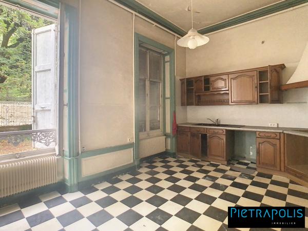 GRAND PLATEAU A AMENAGER A ST GEORGES DE RENEINS EN DUPLEX AVEC JARDIN