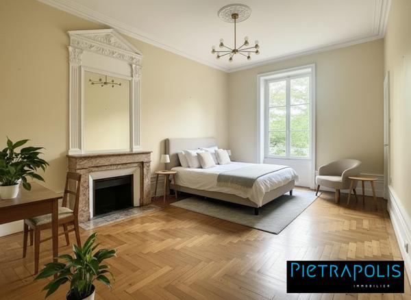 GRAND PLATEAU A AMENAGER A ST GEORGES DE RENEINS EN DUPLEX AVEC JARDIN