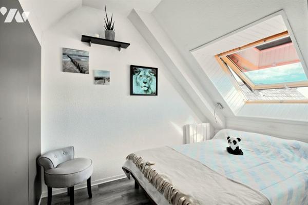 Ploemeur Perello , T2 avec terrasse , vue mer