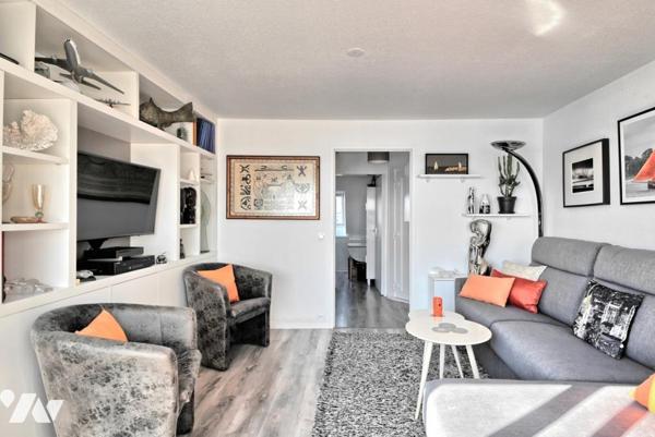 Ploemeur Perello , T2 avec terrasse , vue mer