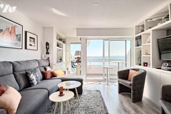 Ploemeur Perello , T2 avec terrasse , vue mer