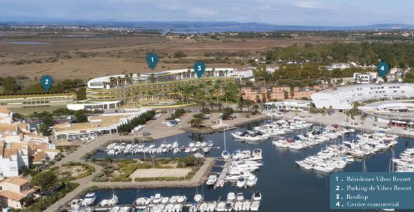 Le haut de gamme s'invite dans ce Duplex de plus de 60 m² au sein du village naturiste du Cap d'Agde