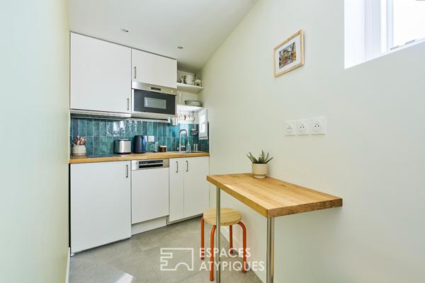 Appartement d’angle avec vue au coeur des Abbesses