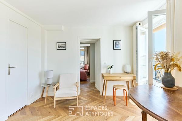 Appartement d’angle avec vue au coeur des Abbesses