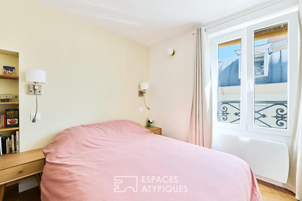 Appartement d’angle avec vue au coeur des Abbesses