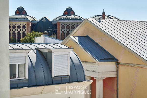 Appartement d’angle avec vue au coeur des Abbesses