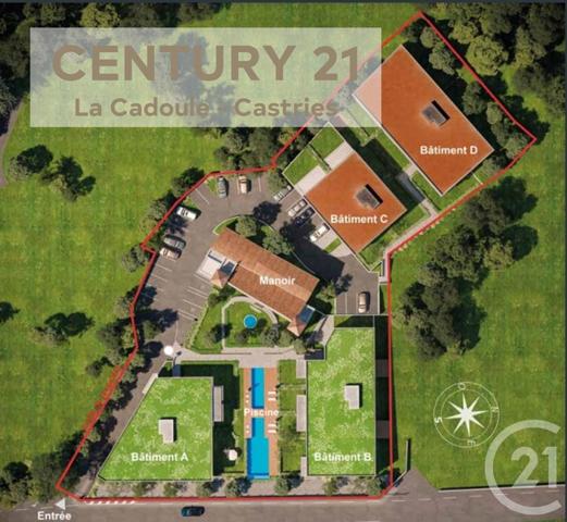 Appartement T3 à vendre  3 pièces - 75,30 m2 NIMES - 30