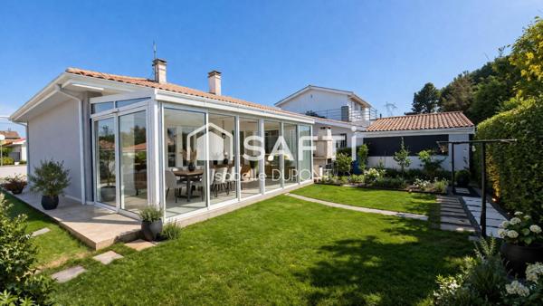 Maison plain-pied, 3/4 chambres, Véranda, Garages