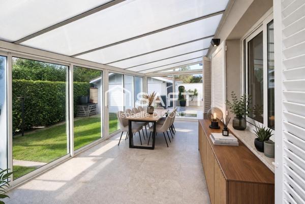 Maison plain-pied, 3/4 chambres, Véranda, Garages