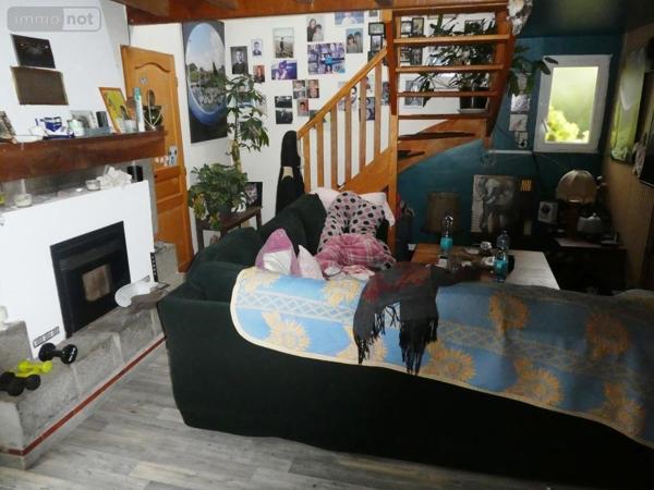 Maison à vendre à Plouray dans le Morbihan (56770), ref : 56075-2438