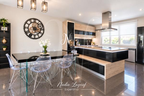 Maison familiale 100 m² avec jardin, garage 36 m² et gare à 5 min à pied