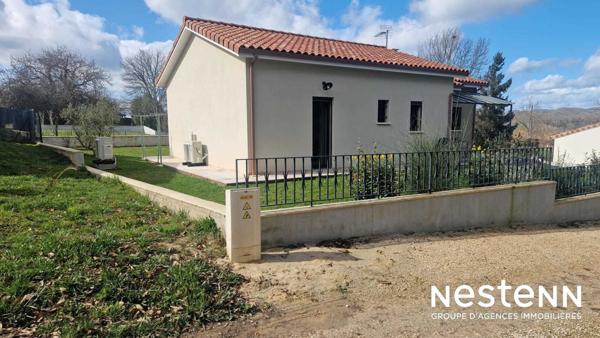 Maison de 2022 avec 2 chambres d'environ 88 m² avec garage d'environ 56 m² sur une parcelle d'environ 1 040 m²